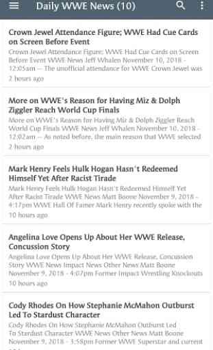 Daily WWE News 1