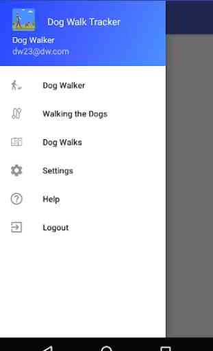 Dog Walk Tracker for dog walkers 1