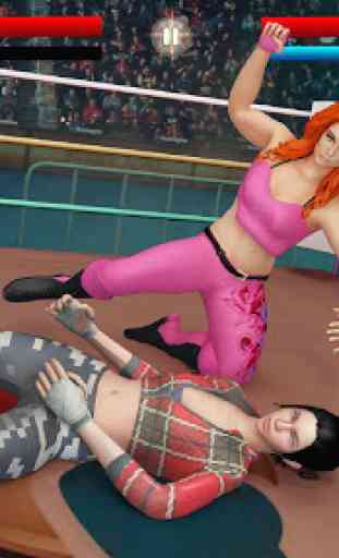 Femmes Wrestling Rumble: Combats d'arrière-cour 1