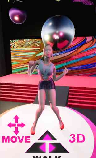 Girl Dance Game: Real 3D 2