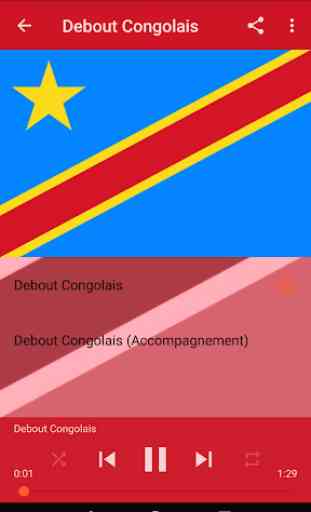 Hymne national - République Démocratique du Congo 2
