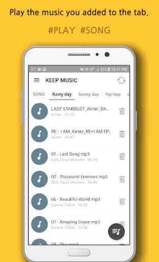 KEEP Player - Simple Music Player 4