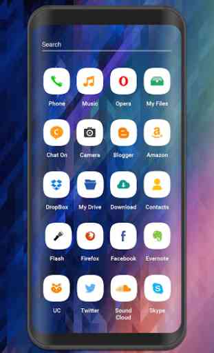 Lanceur et thème pour Samsung Galaxy A6 Plus 2018 2