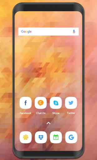 Lanceur et thème pour Samsung Galaxy A6 Plus 2018 3