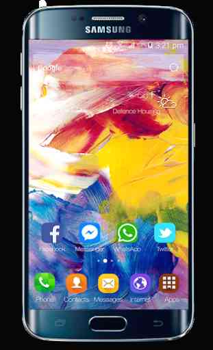 Launcher & Theme Samsung Galaxy A6 Plus 1