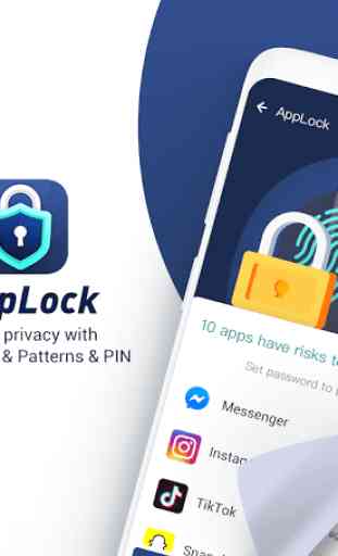 Lock App & Gallery, Fingerprint & PIN, iAppLock 1