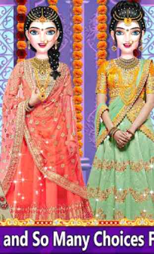 Mariée indienne de mariage Royal Fashion Makeover 4