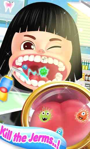 Médecin de bouche - dentiste et langue 2