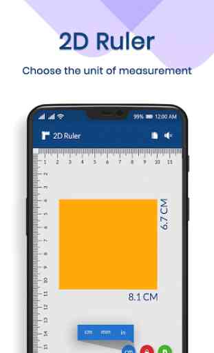 Mobile Ruler: Scale for Measure in cm,inch 4