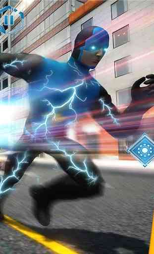 Multi Speedster Superhero Lightning: Jeux Flash 3D 2