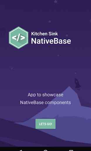 NativeBase KitchenSink 2.0 1