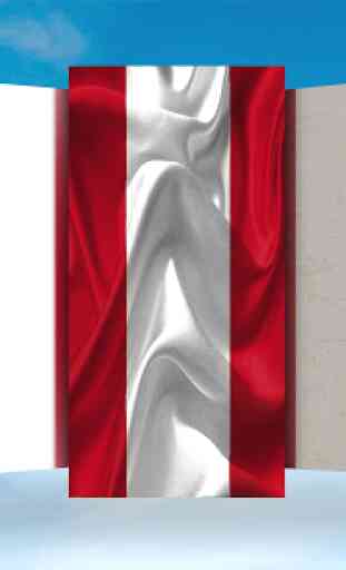 Peru Flag Wallpaper 2
