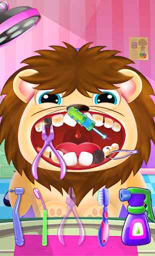 Peu Licorne Animal de compagnie Médecin Dentiste 4