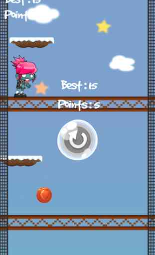 Red Ball - infinite icy tower jump 2