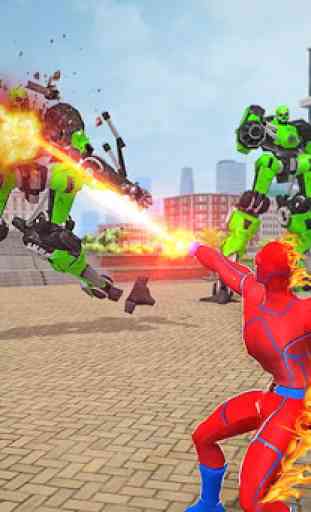super robot speed hero: jeu de combat 4