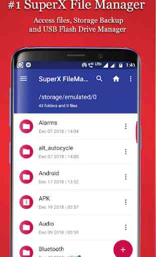 SuperX File Manager - File Explorer for Android 1