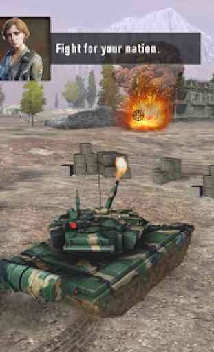 Tanks Battle War of Machines - Army Games 2
