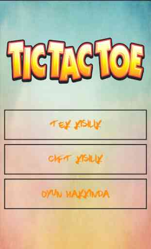 Tic-Tac-Toe (XOX) 1