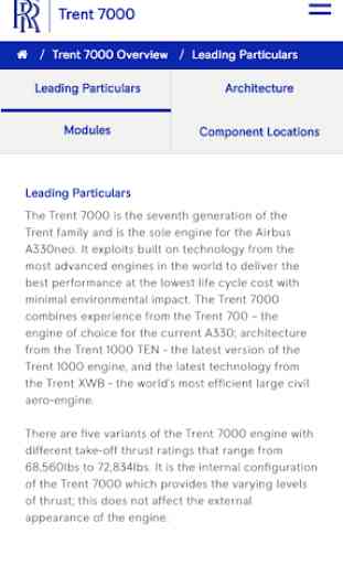 Trent 7000 Pilot Guide 2