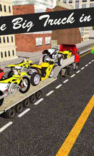Vélo camion de transport 3D 2