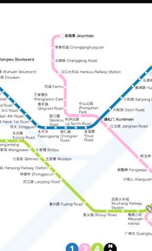 Wuhan Metro Map 2