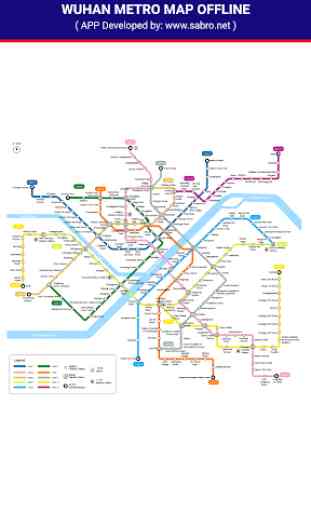 Wuhan Metro Map Free 2