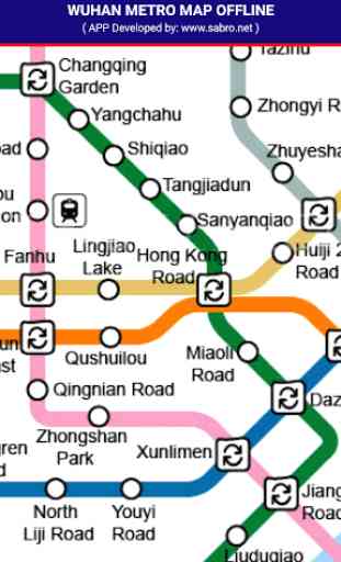 Wuhan Metro Map Free 3