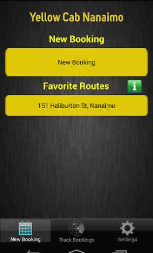 Yellow Cab Nanaimo App 1