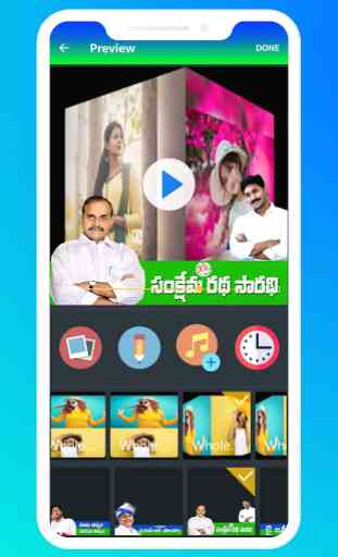 YS Jagan Photo to Video Maker with Song 3