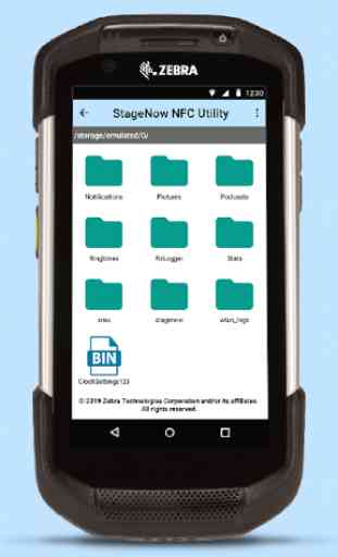 Zebra StageNow NFC Utility 2