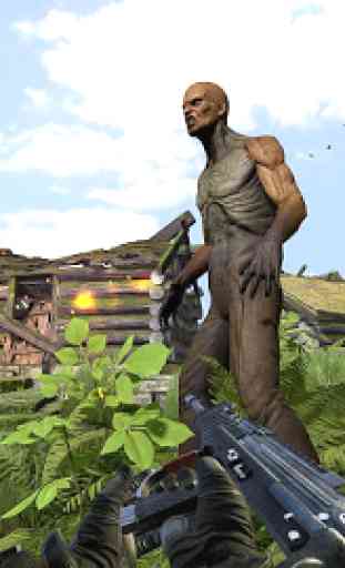 Zombie hunter 2019 fps jeux d'attaque de sniper 4