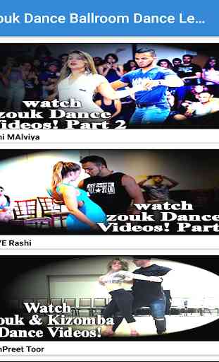 Zouk Dance  & Ballroom Dance Video 2
