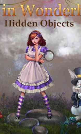 Alice in Wonderland: objets cachés 1