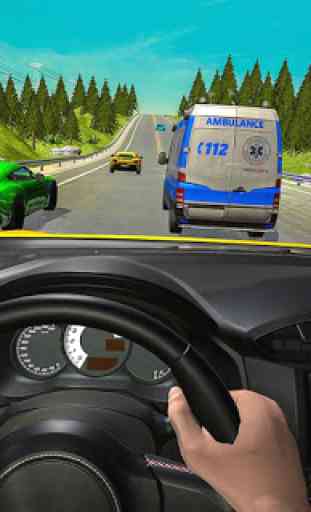 Ambulance Racing Simulator: Car Shooting 1