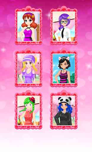 Anime Rencontre Dress Up Fille 4