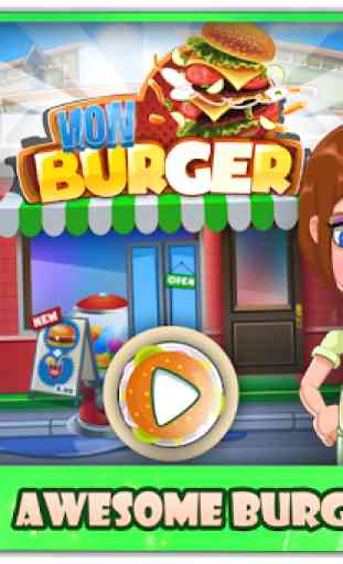 Burger Shop: Hamburger Making jeu de cuisine 2