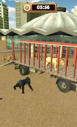 Camion de transport d'animaux de ferme et de zoo 4