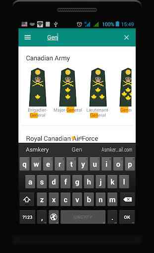 Canadian military ranks 3