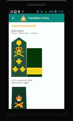 Canadian military ranks 4