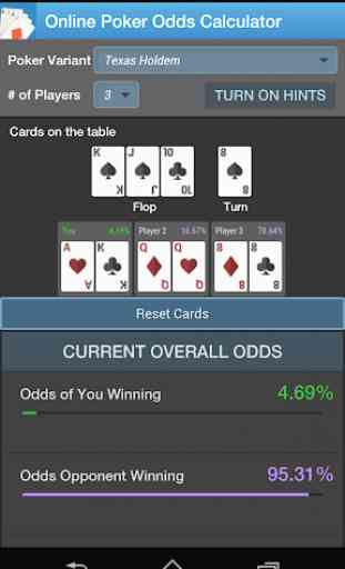 CardsChat Poker Odds Calculator 1