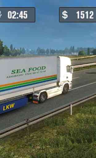 Cargo Truck Transport Simulator - Long Truck Euro 3