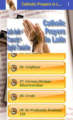 Catholic Prayer Latin Audio 2