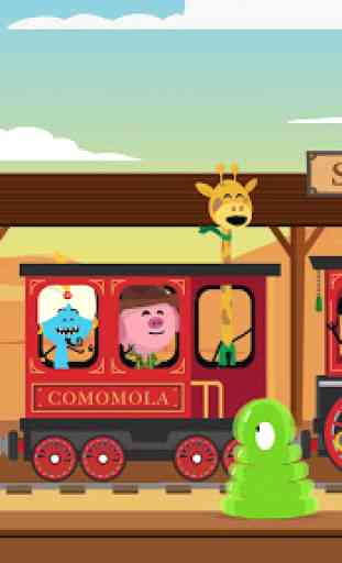 Comomola Train du Far-West - Jeu pour enfants! 4