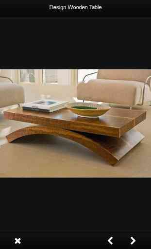 Conception de table en bois 4