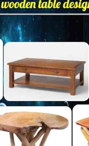 conception de table en bois 1