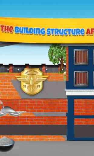 Construire un poste de police: jeu de construction 2