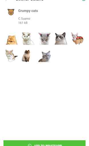 Cool Cats Stickers for WhatsApp (WAStickerApps) 4