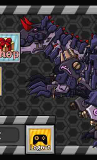Dino Robot Battle Arena : Dinosaur game 1