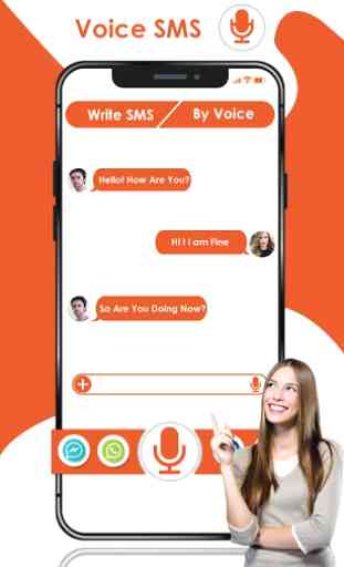 Écrire des SMS par la voix - SMS vocal-discours 2