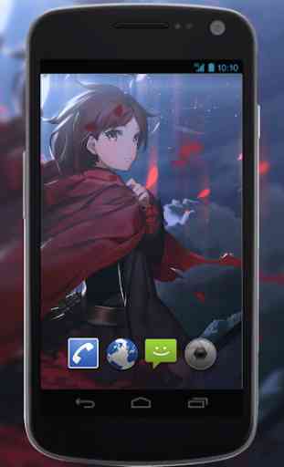 Fan Anime Live Wallpaper of Ruby Rose 3